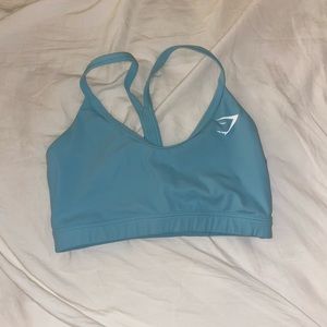 gymshark sports bra (teal)